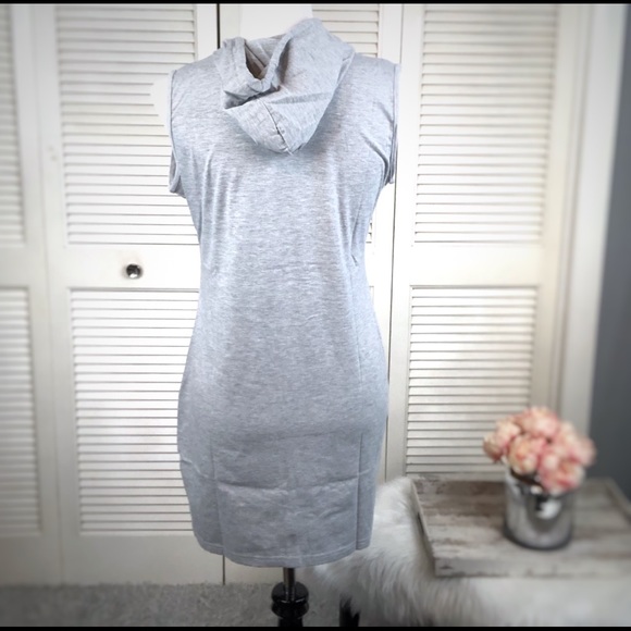 LACE Buttery Soft Hoodie Dress - Picture 4 of 4